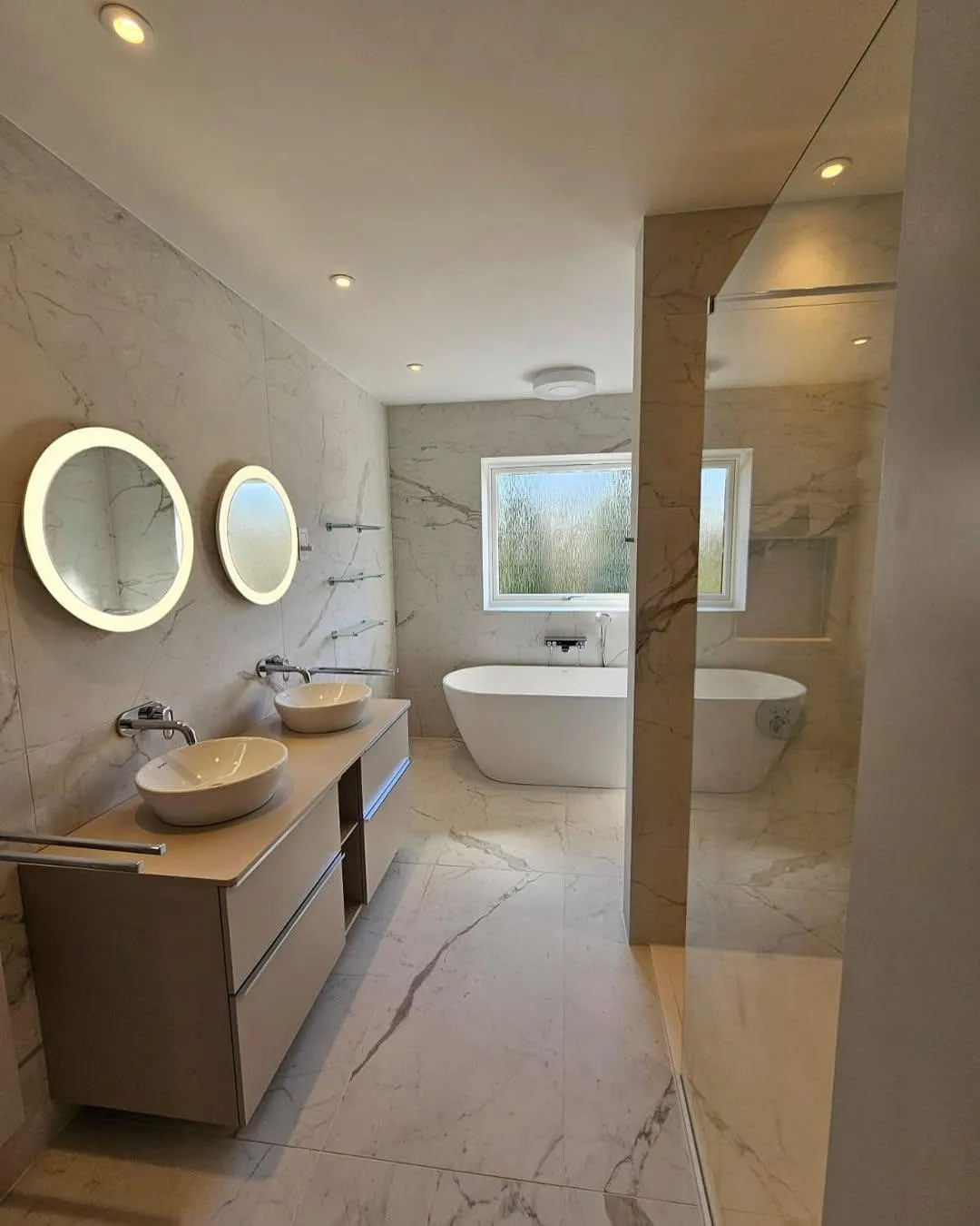 Manchester bathroom renovation - modern and bright