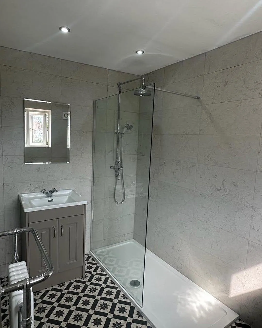 Swinton bathroom renovation - luxury finishes