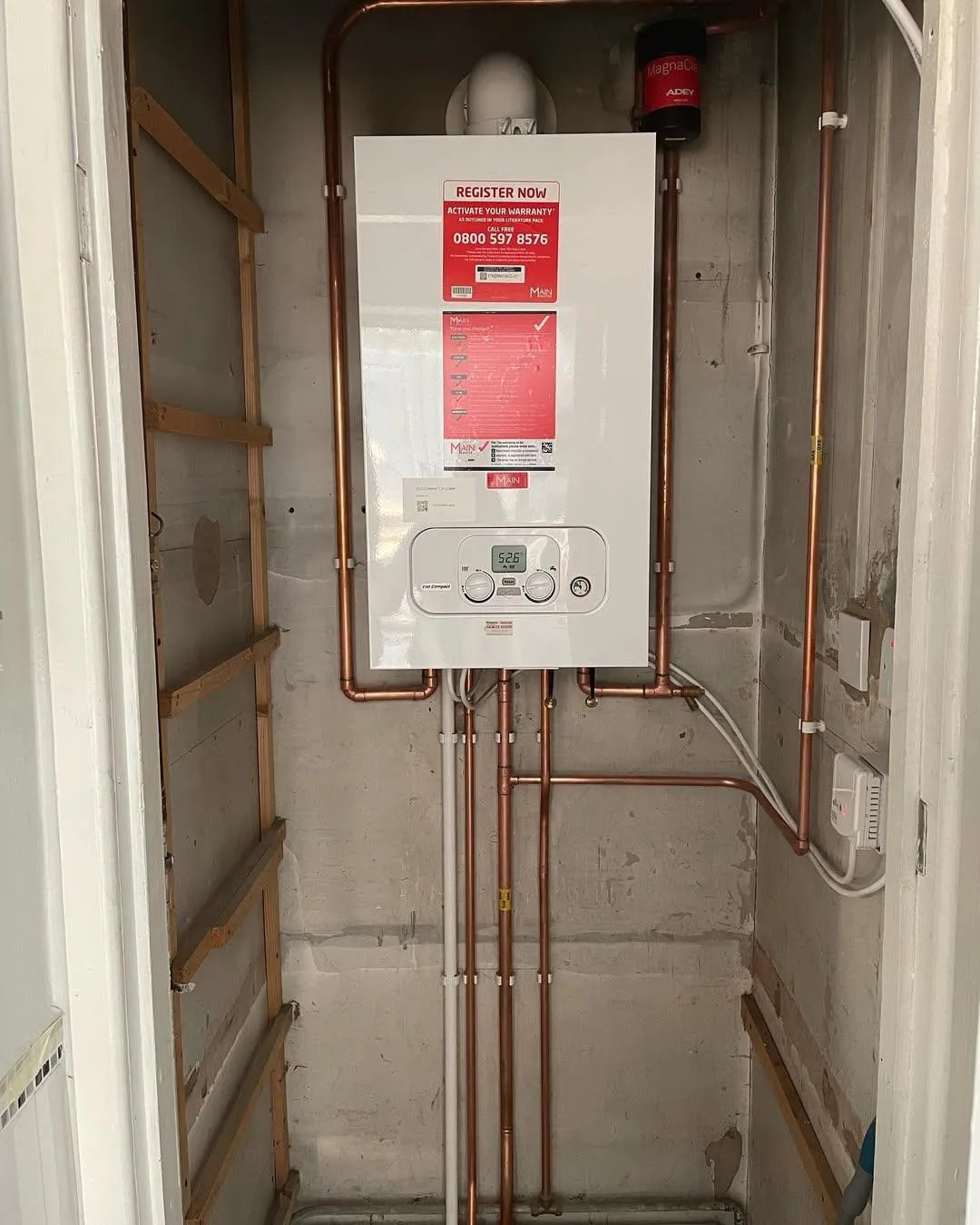 Communal kitchen installation in HMO property